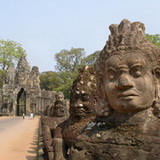 Angkor - Southern gate Angkor Thom
